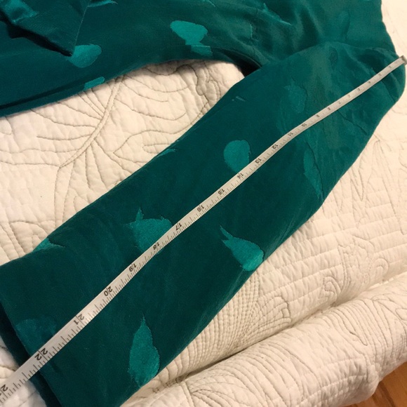 💚 lecoanet hemant vintage silk dress - Picture 6 of 15